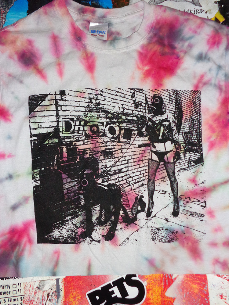 FOMO Collection - Walk Your Dog Raw Cut Crop Top  - S - 14716