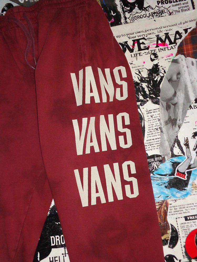 FOMO Collection - Vans Box Head Joggers  - M (Waist = 32", Inseam = 27", Length = 38")- 14726