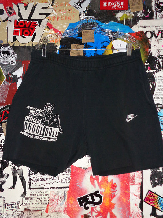FOMO Collection - Nike Drool Doll Shorts  - XL (Waist = 34", Inseam = 2", Length = 18")- 14729