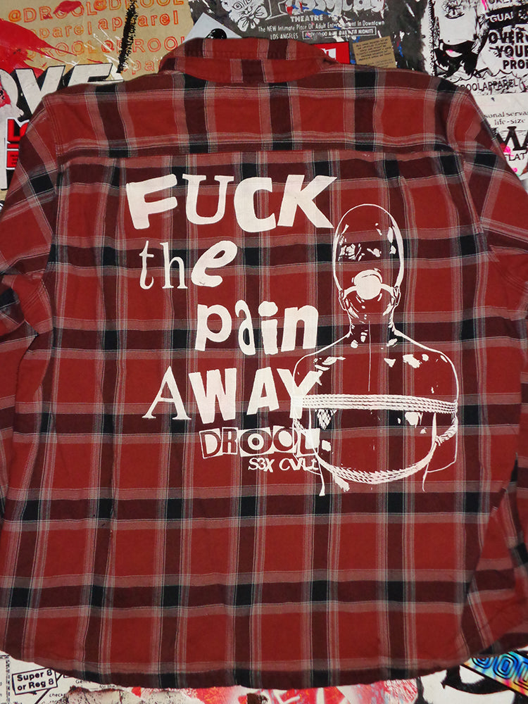 FOMO Collection - DISTRESSED Carhartt Collage FTPA / Manifesto Quilted Lined Flannel(with pockets)  - 2XL - 14736