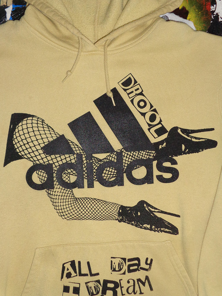 FOMO Collection - A.D.I.D.A.S. Collage Legs Hoodie  - M - 14743