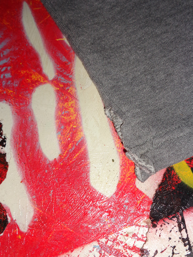 FOMO Collection - DISTRESSED Fila Ridin Dirty Sweatpants  - M(Waist = 32", Inseam = 27", Length = 37") - 1488