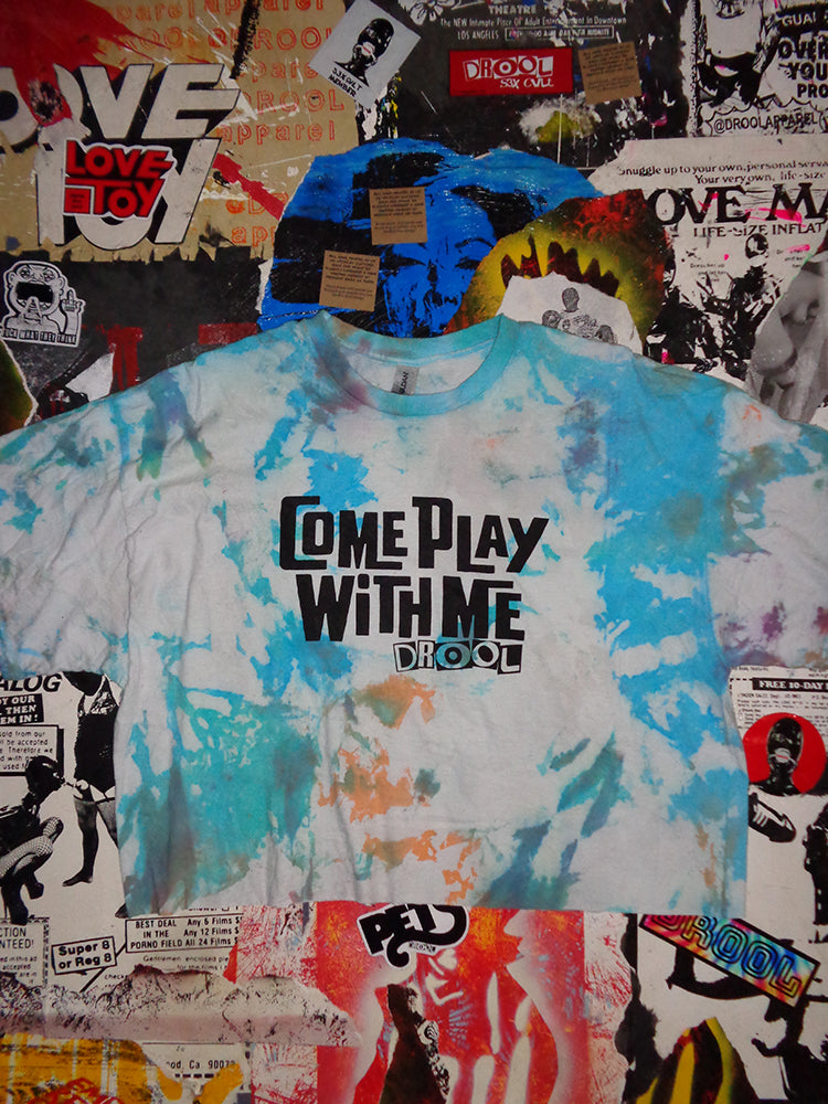 FOMO Collection - Come Play With Me Raw Cut Crop Top  - XL - 14812