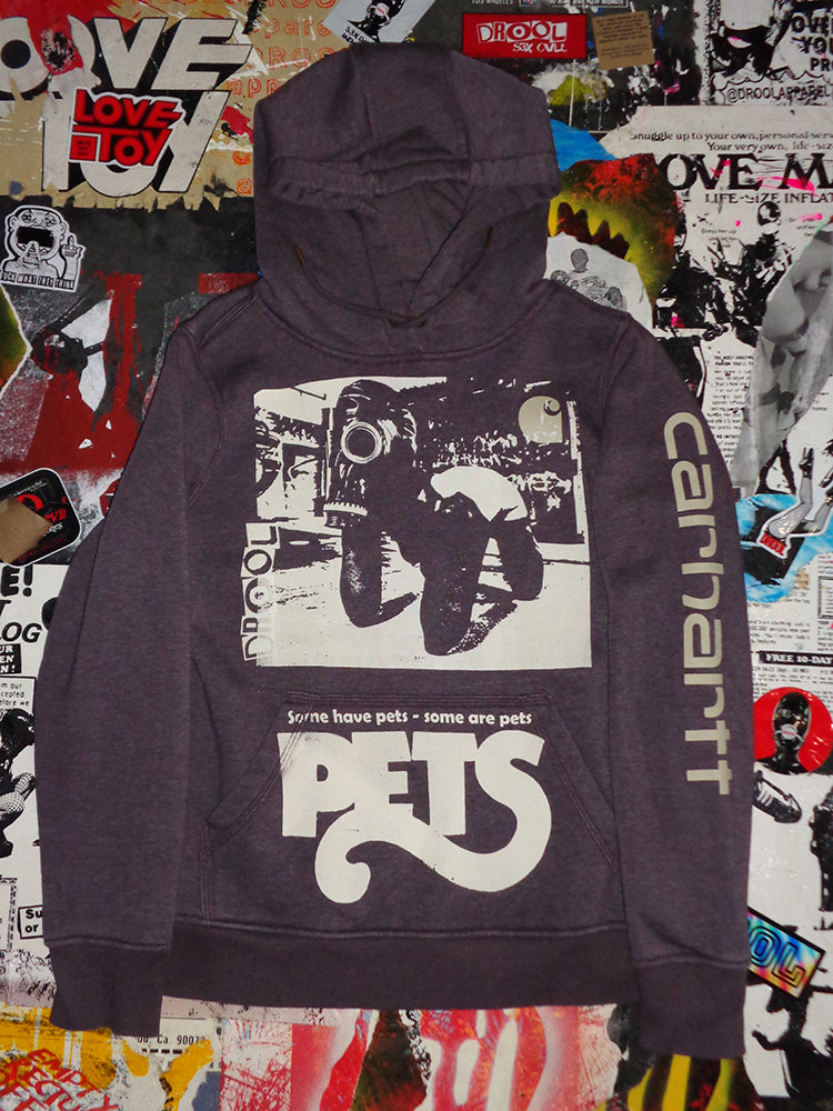 FOMO Collection - Collage Carhartt Rubber Pup / Pets Hoodie  - S - 14822