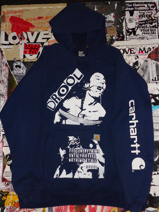 FOMO Collection - Collage Carhartt Origin Story / Feel Everything Hoodie  - 3XL - 14823