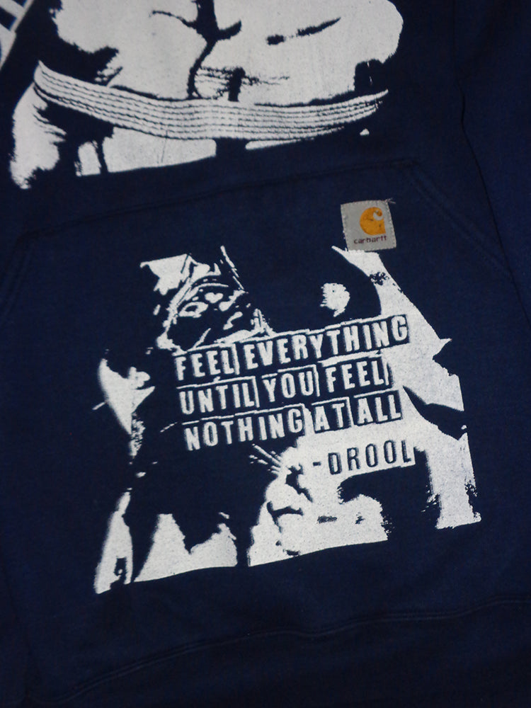 FOMO Collection - Collage Carhartt Origin Story / Feel Everything Hoodie  - 3XL - 14823