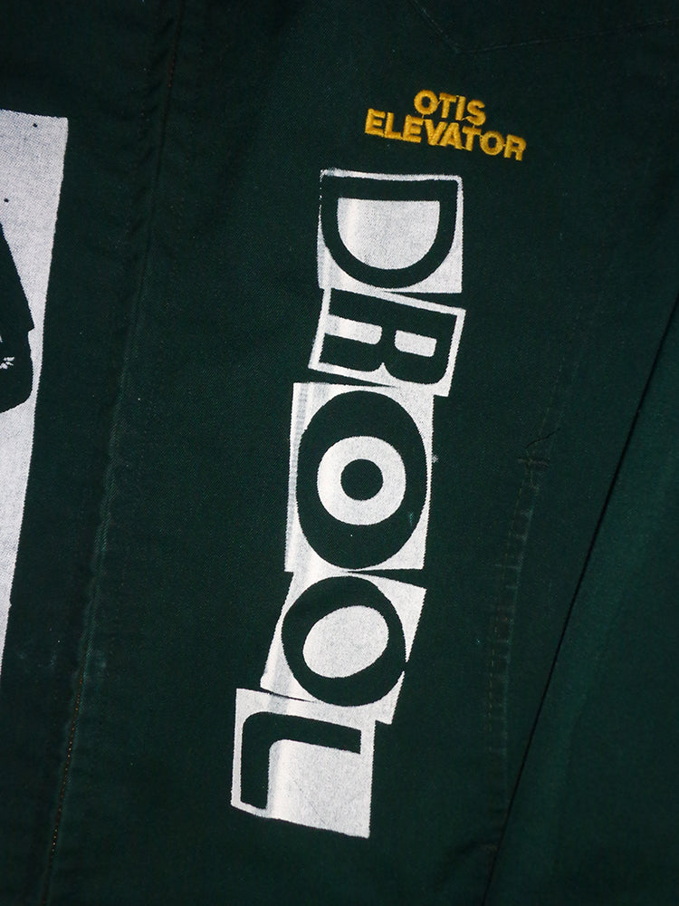 FOMO Collection - Collage Vintage Made in USA(1970s) Otis Elevator Sunday Service / FTPA / Manifesto Work Wear Jacket  - L - 14832