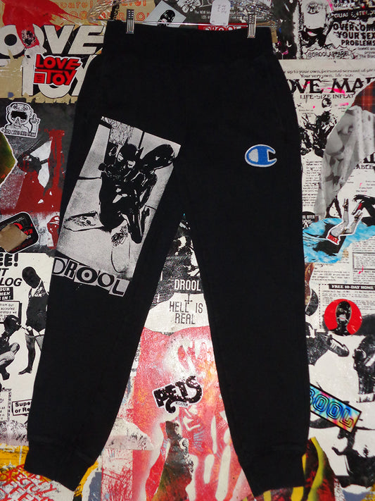 FOMO Collection - Champion Throat Hug Joggers  - M(Waist = 28", Inseam = 27", Length = 37.5") - 1499