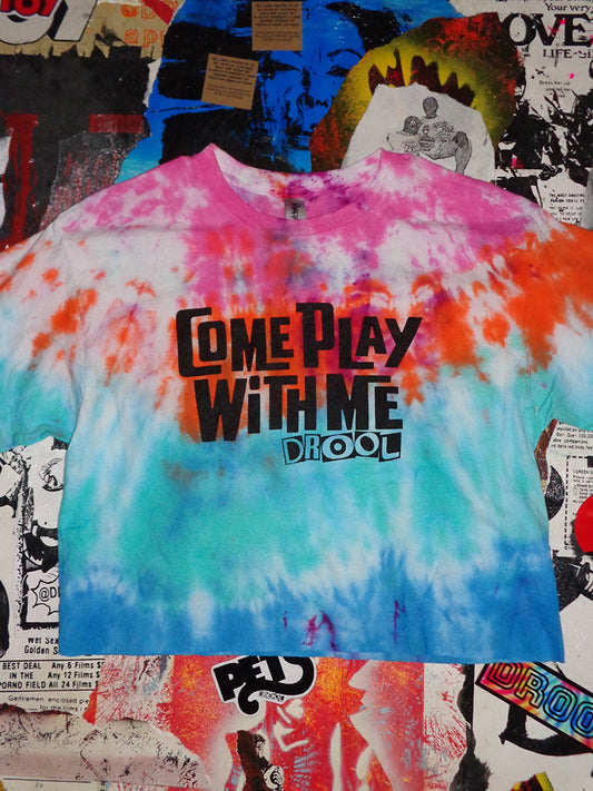 FOMO Collection - Come Play With Me Raw Cut  Crop Top - M - 14913