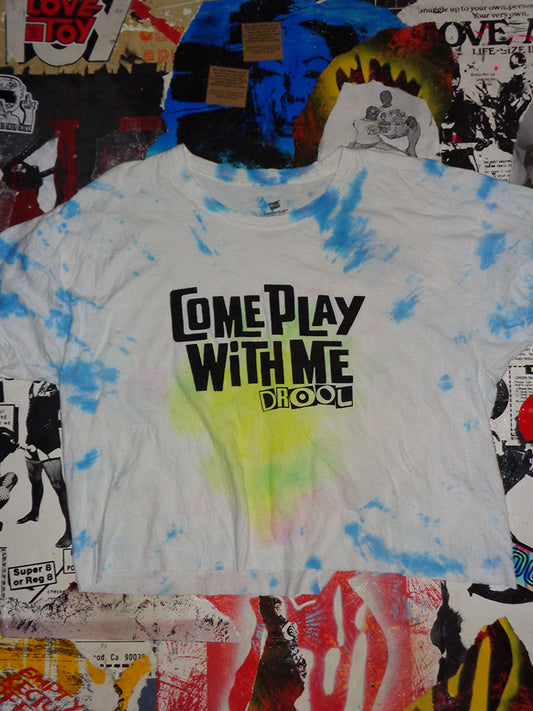 FOMO Collection - Come Play With Me Raw Cut  Crop Top - XL - 14915