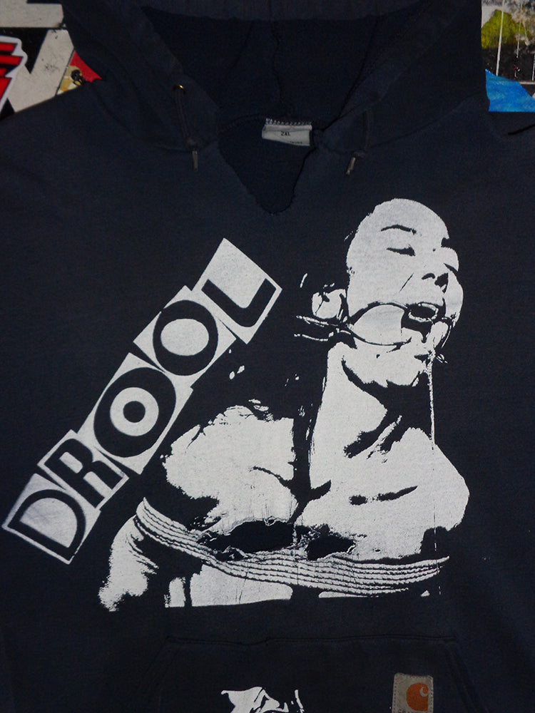FOMO Collection - DISTRESSED(see photos) Carhartt Collage Origin Story / Feel Everything Hoodie - 2XL - 14924