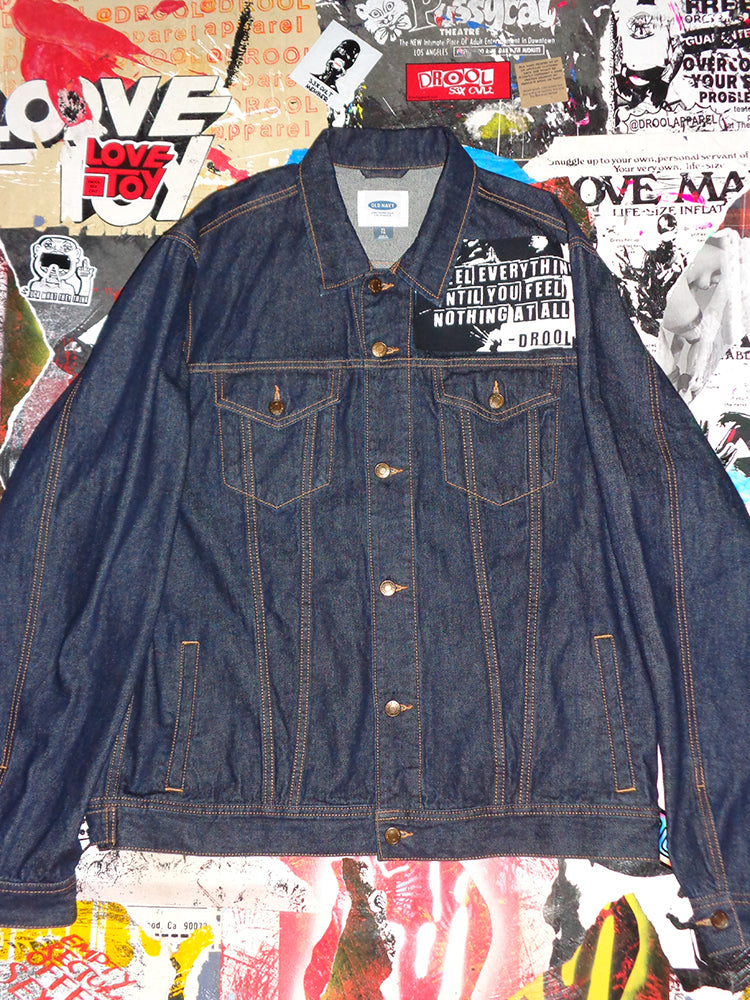 FOMO Collection - Old Navy Collage FTPA / Manifesto Denim Jacket - XL - 14932