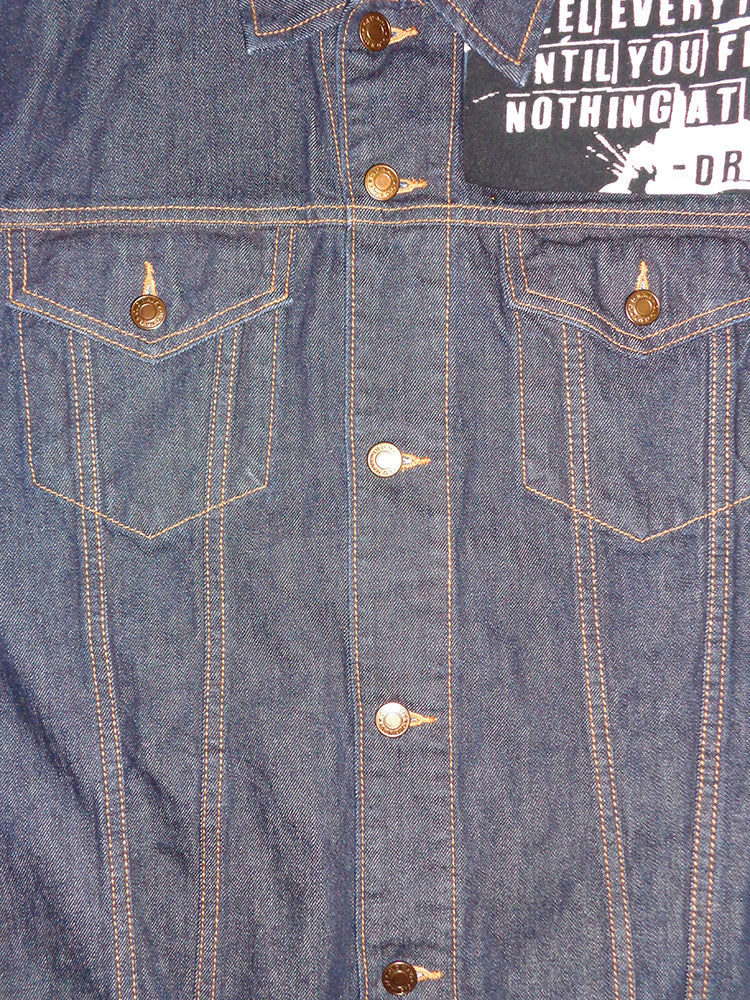 FOMO Collection - Old Navy Collage FTPA / Manifesto Denim Jacket - XL - 14932
