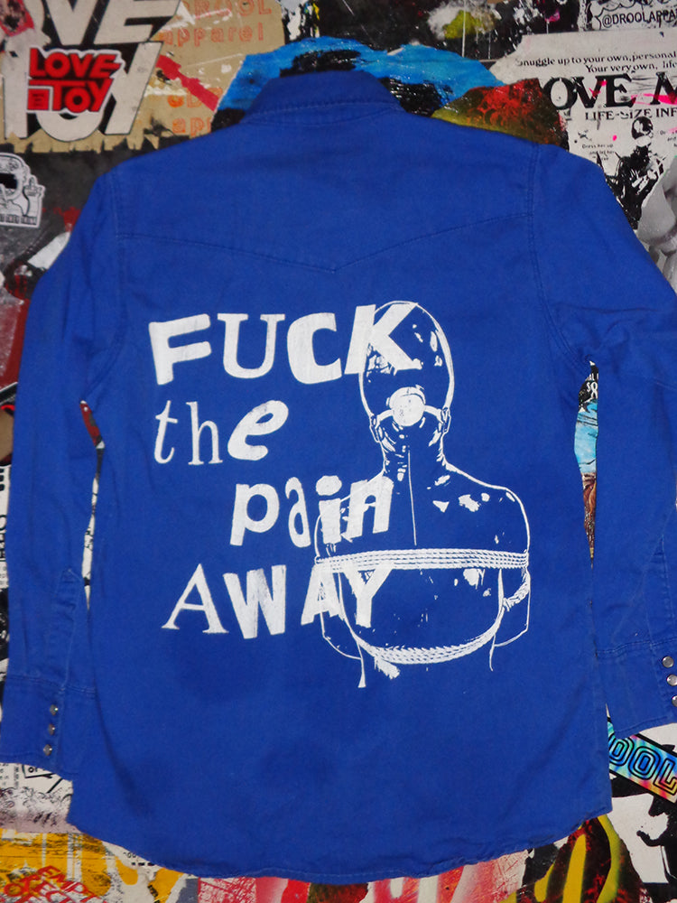 FOMO Collection - DISTRESSED Lapco Flame Resistant Collage FTPA / Manifesto Work Wear  - S - 15021