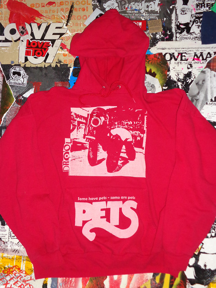 FOMO Collection - Collage Rubber Pup / Pets Hoodie - 3X - 15025
