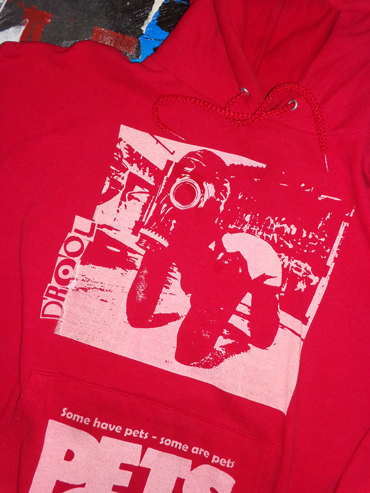 FOMO Collection - Collage Rubber Pup / Pets Hoodie - 3X - 15025