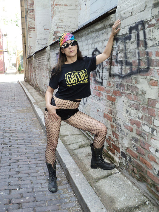 The Gay Life Crop Top with Limited Edition Bandana & Stickers 2025