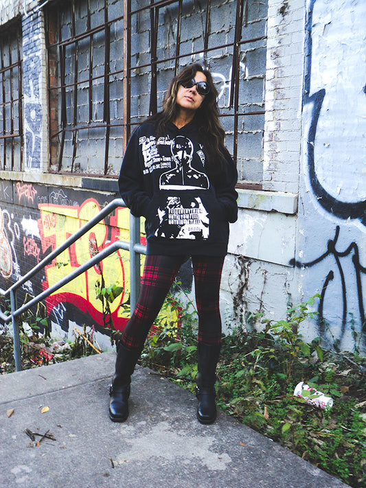 FOMO Collection - Collage Nike Manifesto / Feel Everything Hoodie - L - 11831