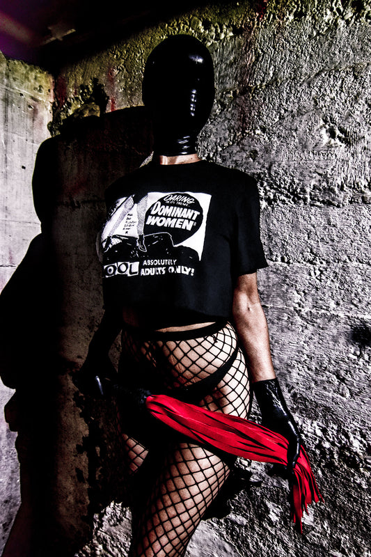 Dominant Women Unisex Raw Cut Crop Top 2025