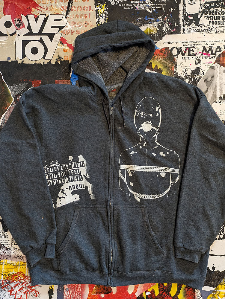 FOMO Collection - Collage Zip Up Hoodie Manifesto - 2XL - 394