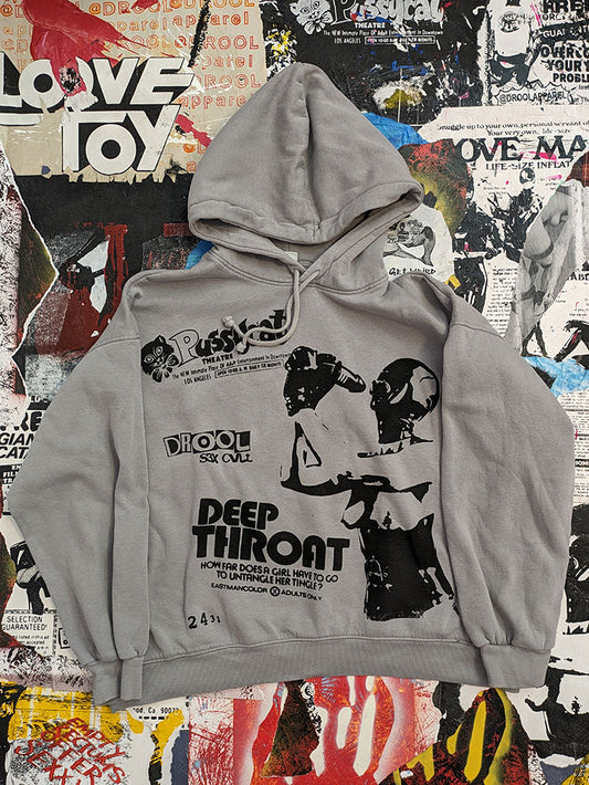 FOMO Collection - Collage Deep Throat Hoodie - L - 2431