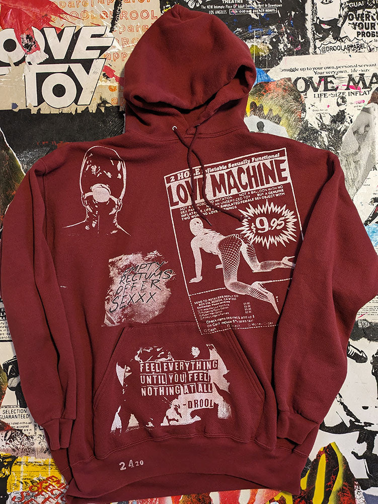 FOMO Collection - Collage Love Machine Hoodie - XL - 2420