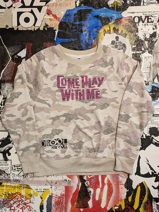 FOMO Collection -Come Play With Me Crewneck - S - 5011