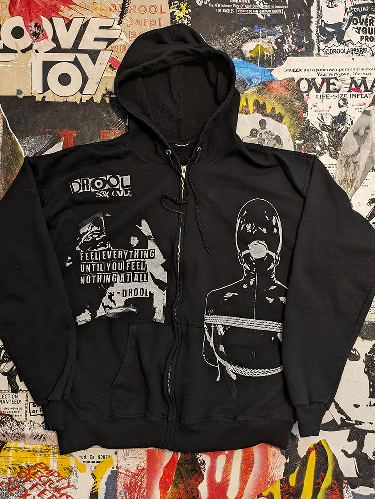 FOMO Collection - Collage Manifesto Hoodie - XL - 5115