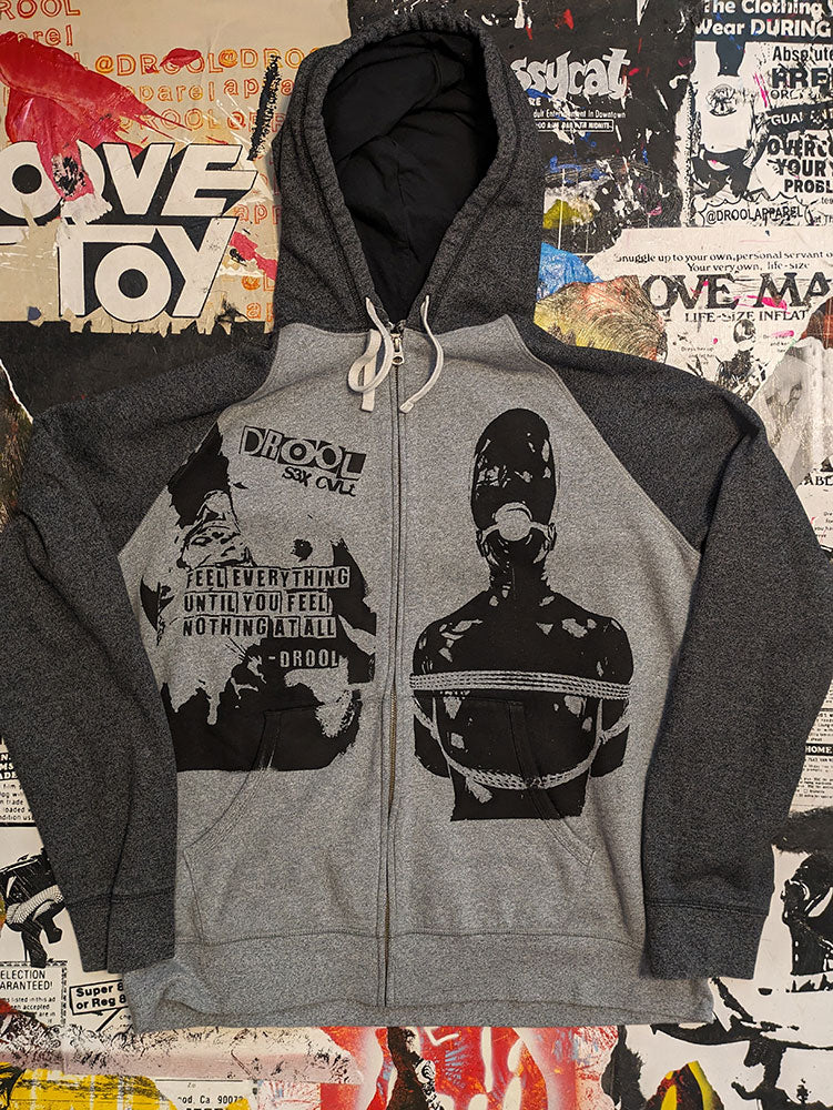 FOMO Collection - Collage Manifesto Hoodie - XL - 5114