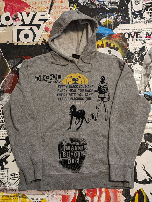 FOMO Collection - Collage Life Is Good Pets Hoodie - M  - 5230