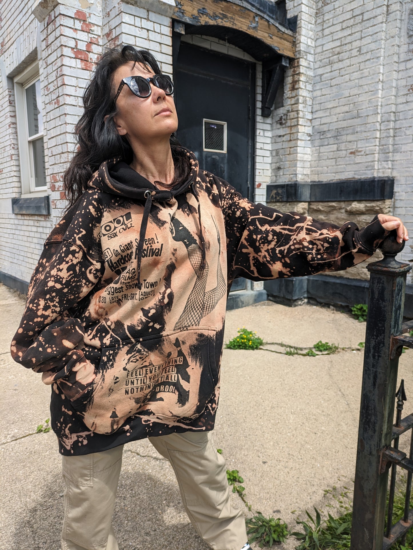FOMO Collection -Collage Legs Hoodie - 2XL - 5917