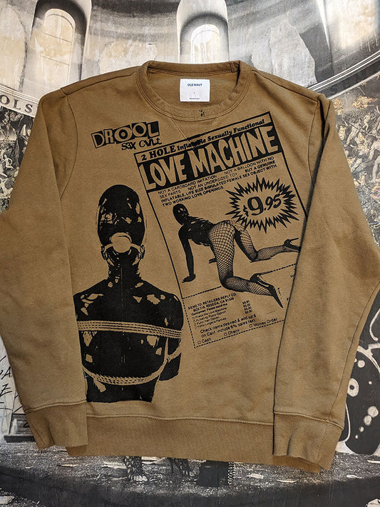 FOMO Collection - Collage Manifesto/Love Machine Crewneck - L - 6015