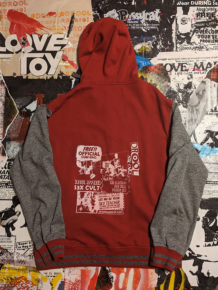 FOMO Collection - Collage Varsity Hoodie Jacket - XL - 633