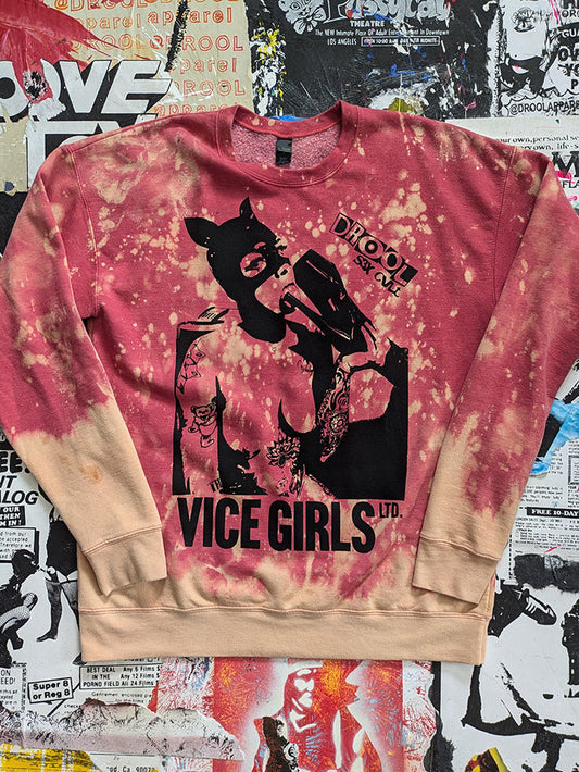 FOMO Collection - Collage Vice Girls Crewneck - Medium - 7316