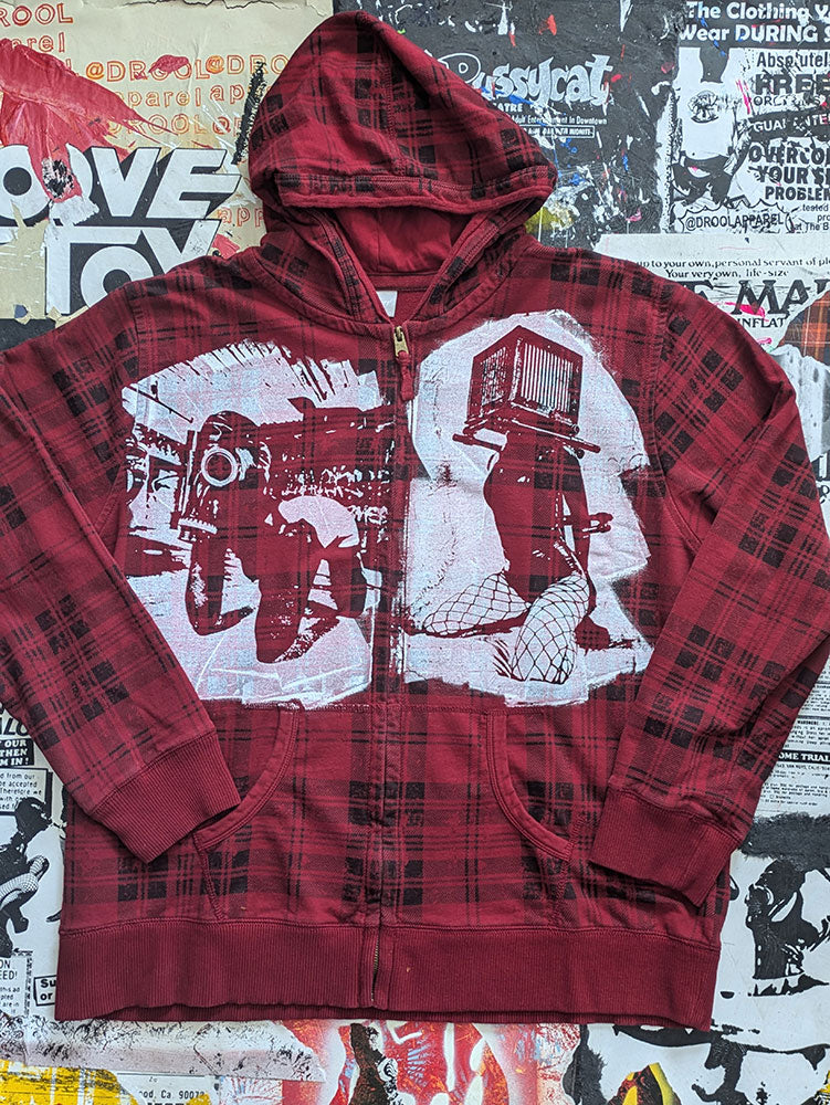 FOMO Collection - Collage Zip Up Hoodie -2XL - 757