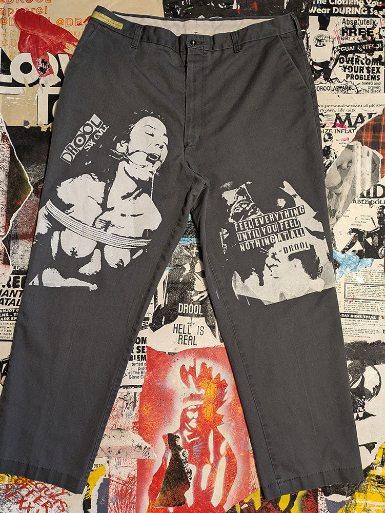 FOMO Collection - Collage Work Wear Pants - XL(38/40) - 799