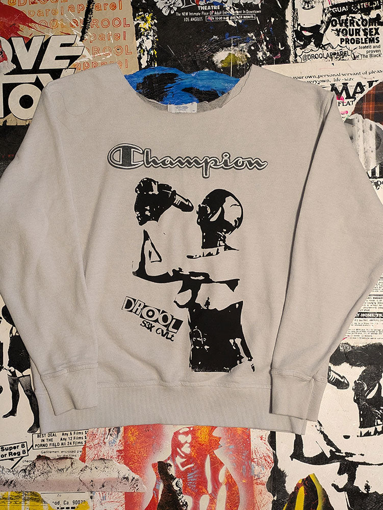 FOMO Collection - Champion Hungry Raw Cut Crewneck - 2XL - 7913