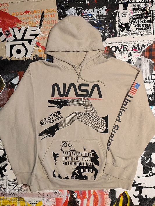 FOMO Collection - Collage NASA Legs Hoodie - XL - 7927