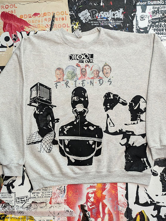 FOMO Collection - S3XMAS Friends Collage Crewneck - 2XL - 8215