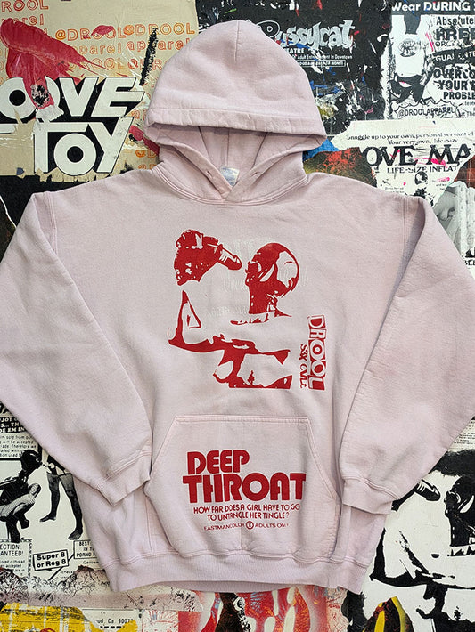 FOMO Collection - Collage Hungry / Deep Throat Hoodie - Large - 8227