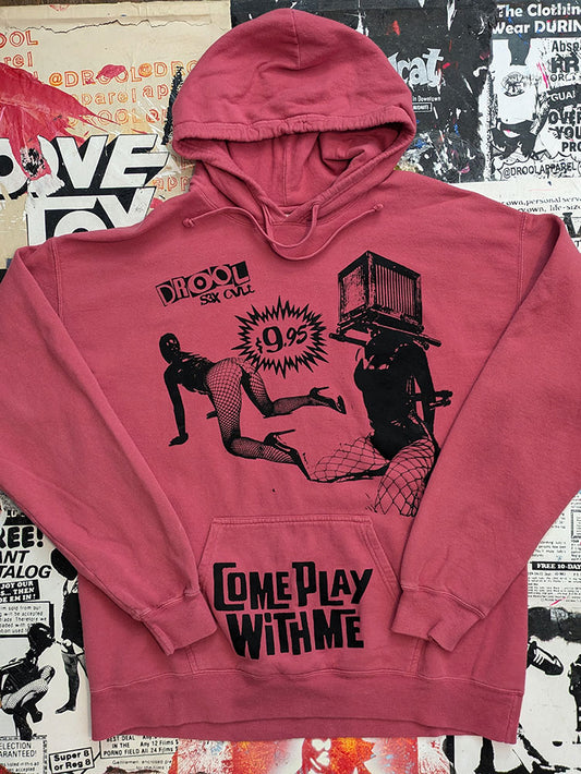 FOMO Collection - Collage Box Head / Love Machine Hoodie - Large - 8228