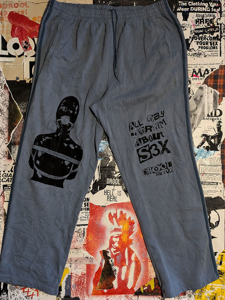 FOMO Collection - Collage A.D.I.D.A.S. Manifesto Sweatpants - 2XL(40" waist) - 8418