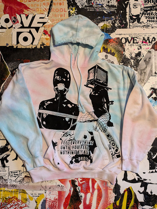 FOMO Collection - Collage Box Head / Manifesto Hoodie - M - 8523