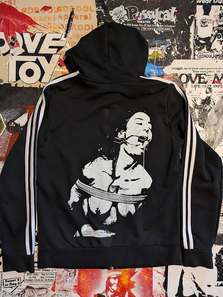 FOMO Collection - Collage A.D.I.D.A.S. Origin Story Zip Up Hoodie(double-sided) - L - 8526
