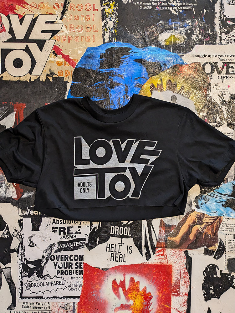Love Toy Raw Cut Crop Top - XS - 8647
