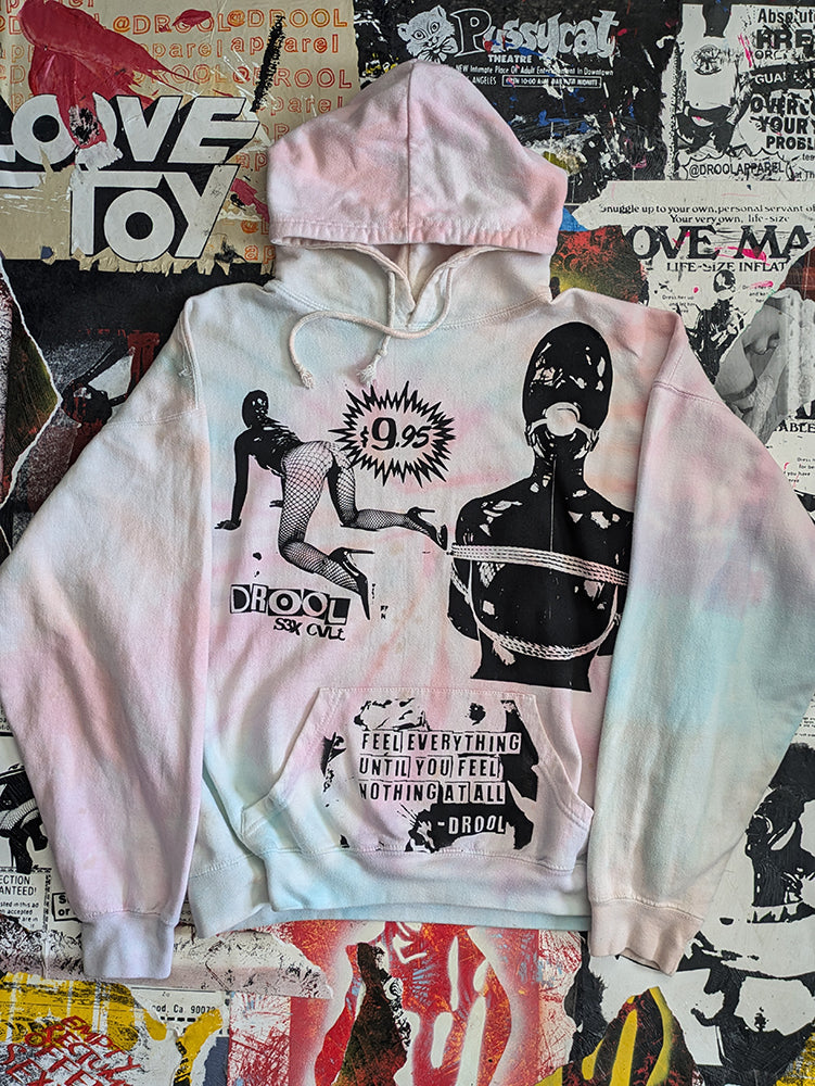 FOMO Collection Collage Manifesto / Love Machine Hoodie - XL - 8719