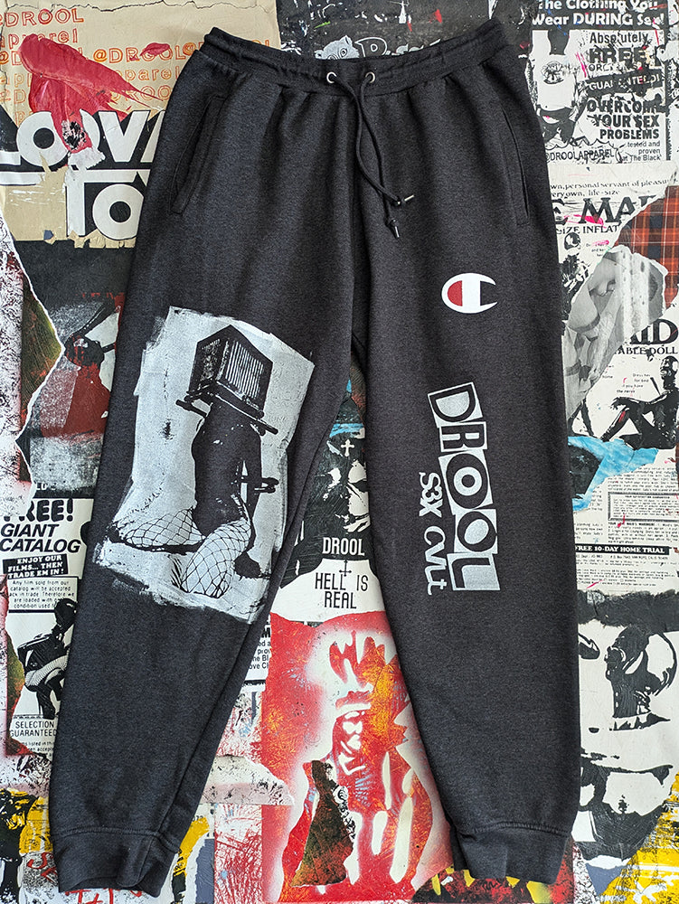 FOMO Collection Champion Box Head Jogger - 2XL(32" waist, 42" length) - 8725