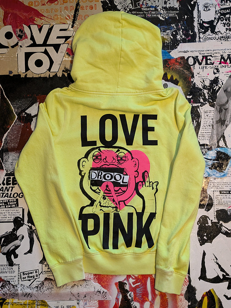 FOMO Collection DISTRESSED FWTT Zip Up Hoodie - L - 8914