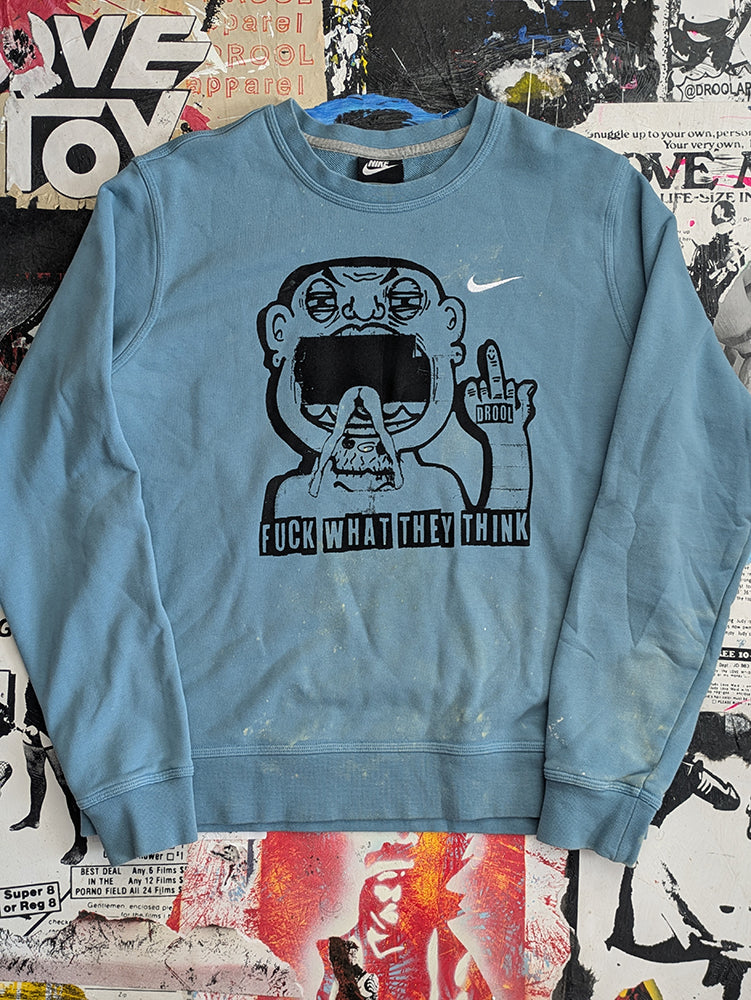 FOMO Collection DISTRESSED FWTT Crewneck - L - 906