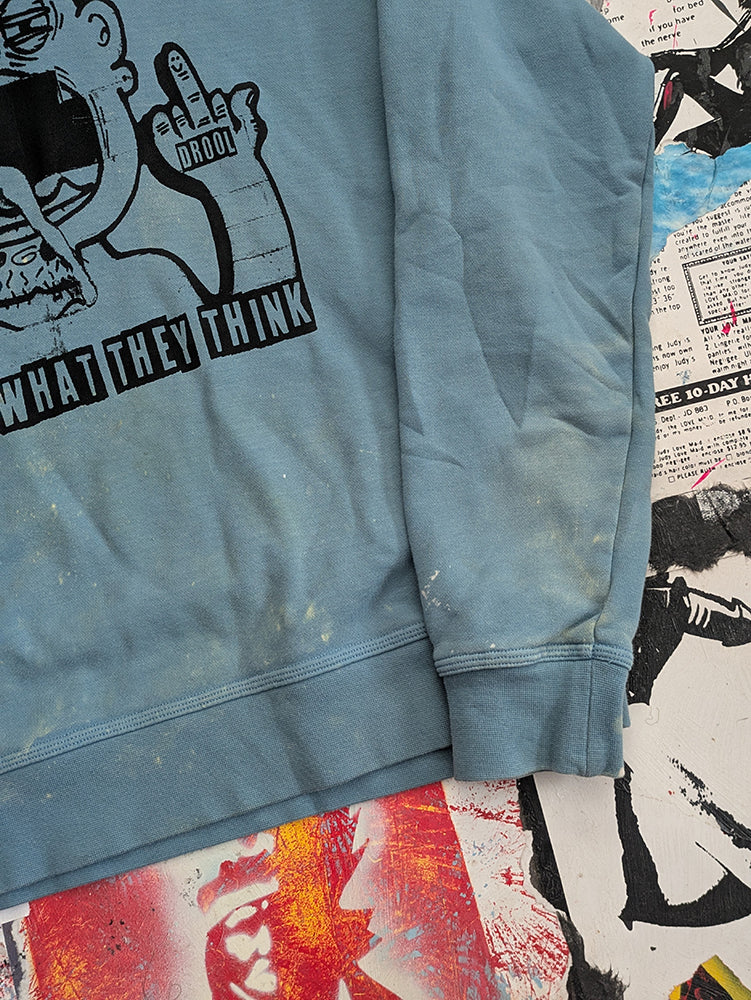 FOMO Collection DISTRESSED FWTT Crewneck - L - 906